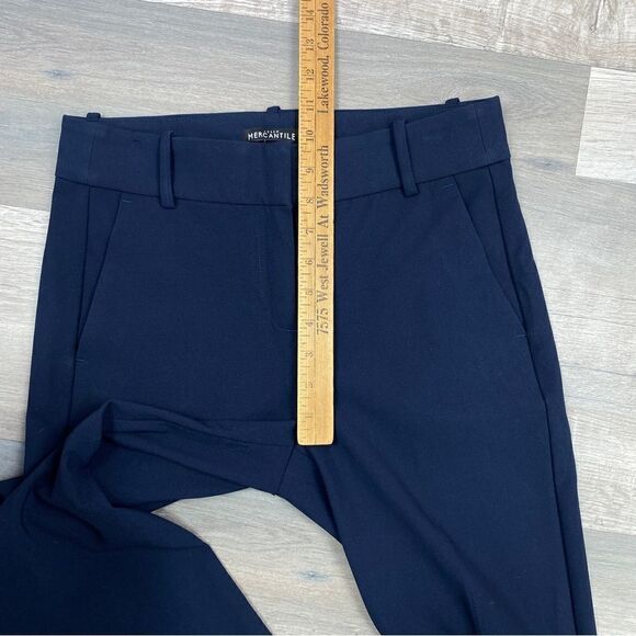 J. Crew Mercatile Slim Crop Ruby Pant Navy Blue 2 - Picture 11 of 13